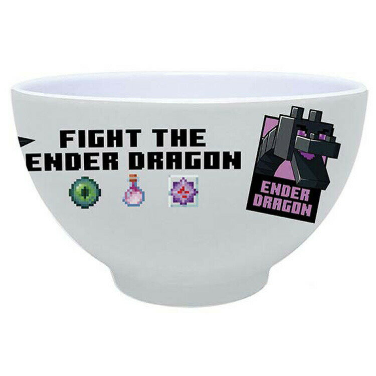 Minecraft マインクラフト メラミンボウル エンダードラゴン&ウォーデン 612788