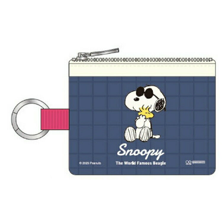 スヌーピー カラビナ付ミニポーチ ジョー・クール New Life Collection(4)
