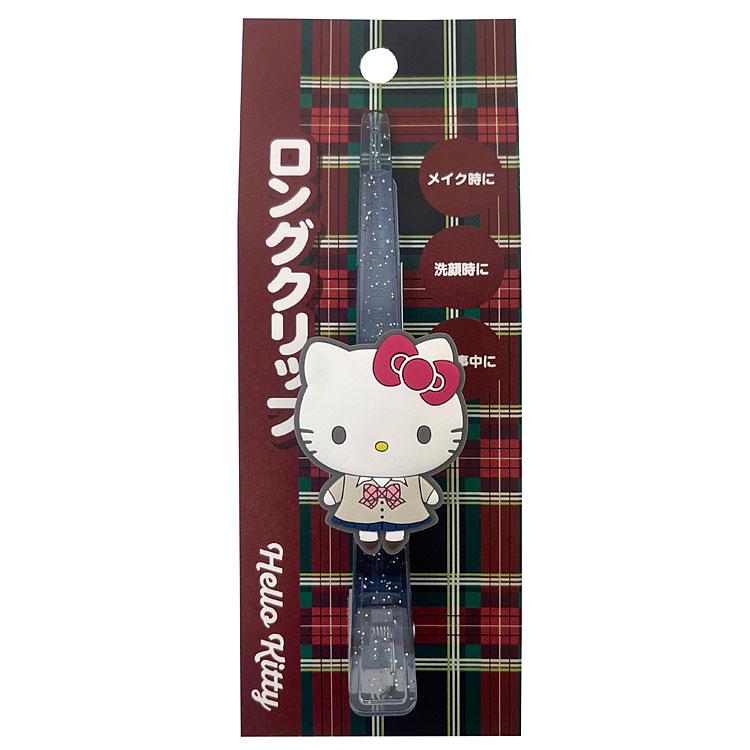 ハローキティ マスコット付きロングクリップ カーディガン 437490