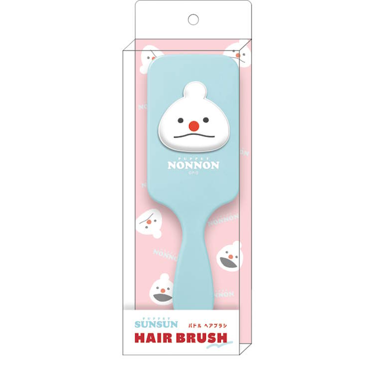パペットスンスン パドルヘアブラシ ノンノン 343455
