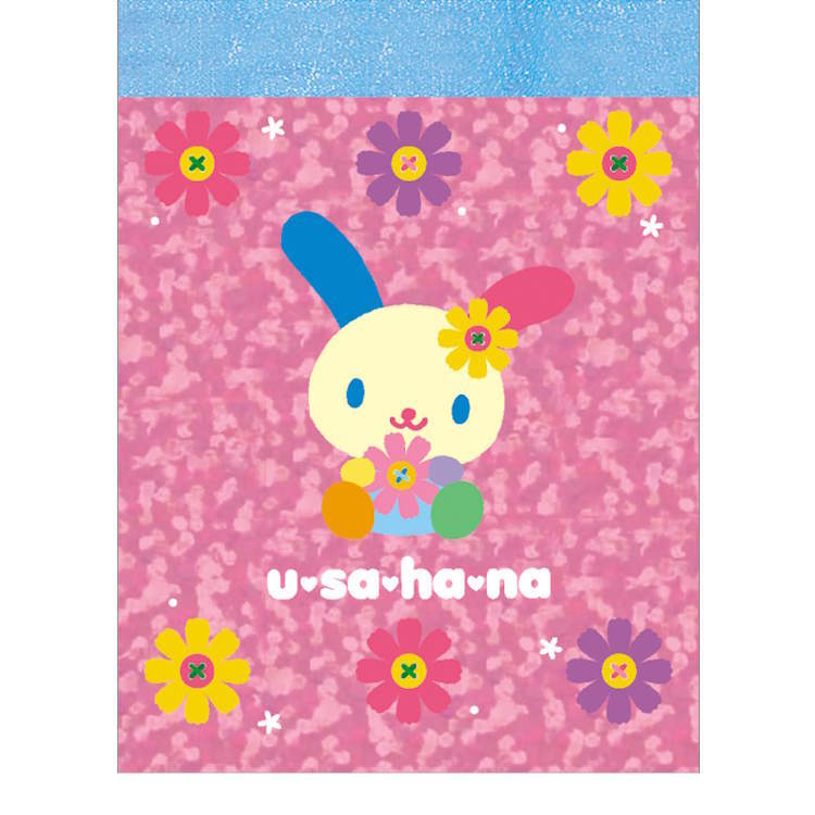 ウサハナ ホログラムちっちゃいメモ 花 355281