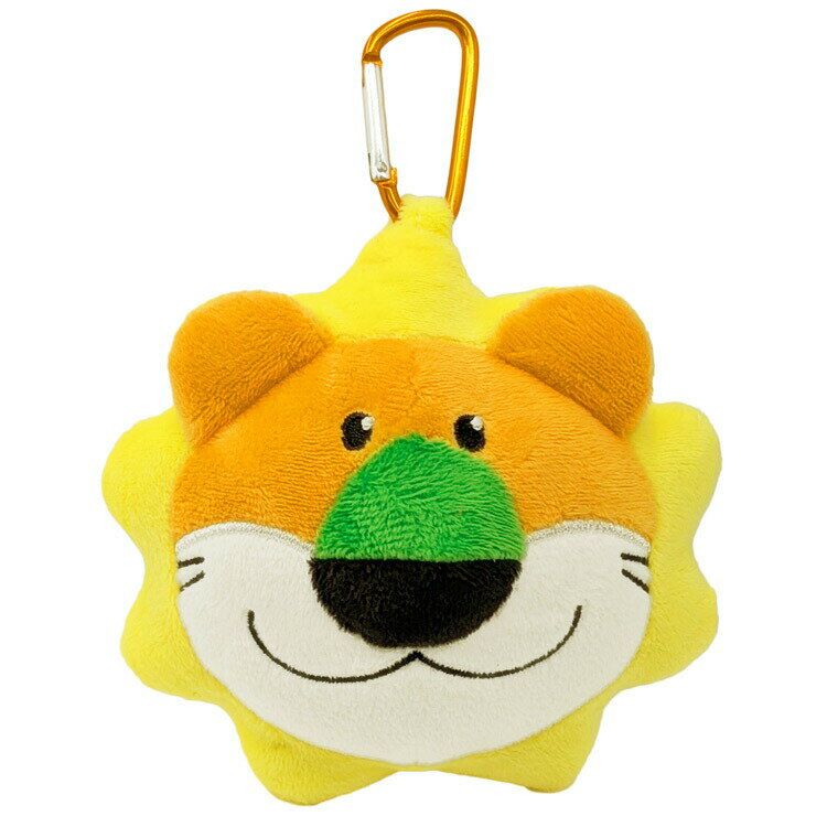 たべっ子どうぶつ カラビナ付きぬいぐるみファスナーマスコット らいおん THE MOVIE 253753