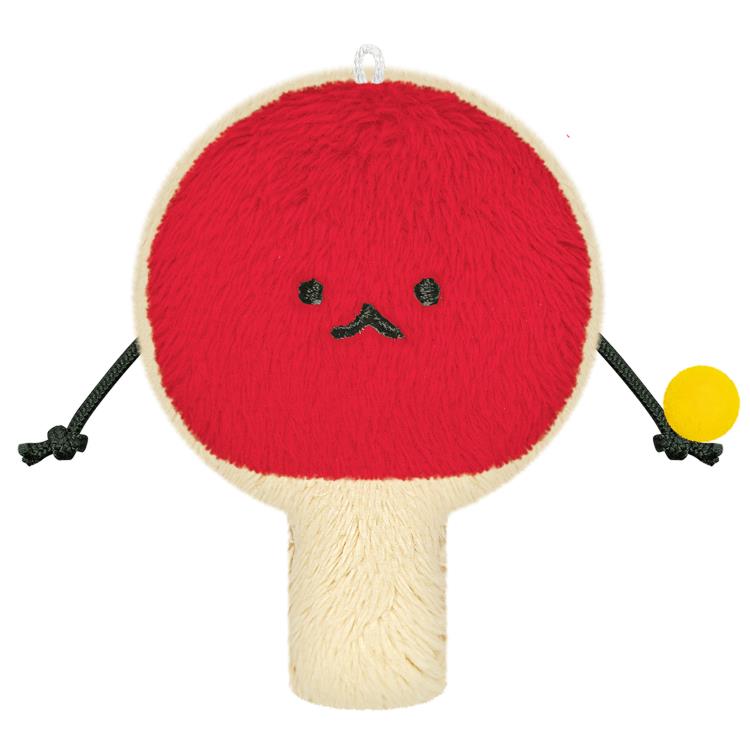 すぽますキーホルダー 卓球 293410