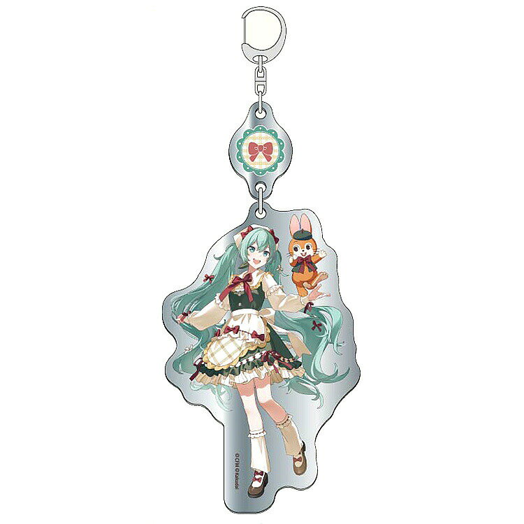 ミクッピーラムネ 2連ミラーアクリルキーホルダー 初音ミク 初音ミク×クッピーラムネ 355714