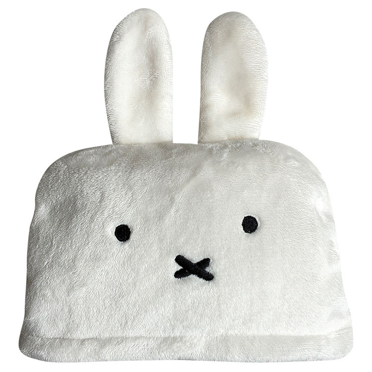 ミッフィー グッズ ブランケットになるヘッドレストクッション ホワイト カー用品 729346