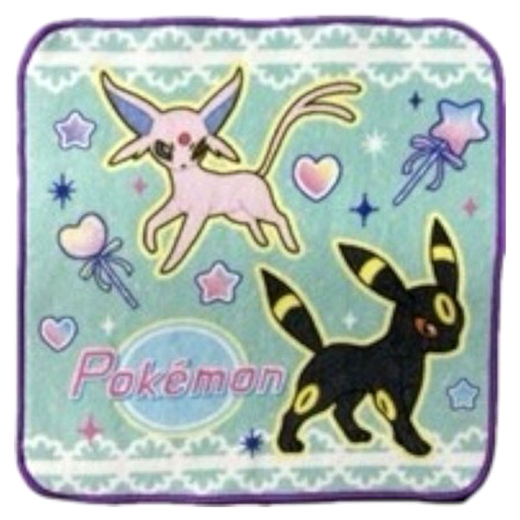Hand Towel, Handkerchief - ポケットモンスター ポケモン P5112-04 プチタオル エーフィ・ブラッキー 094845