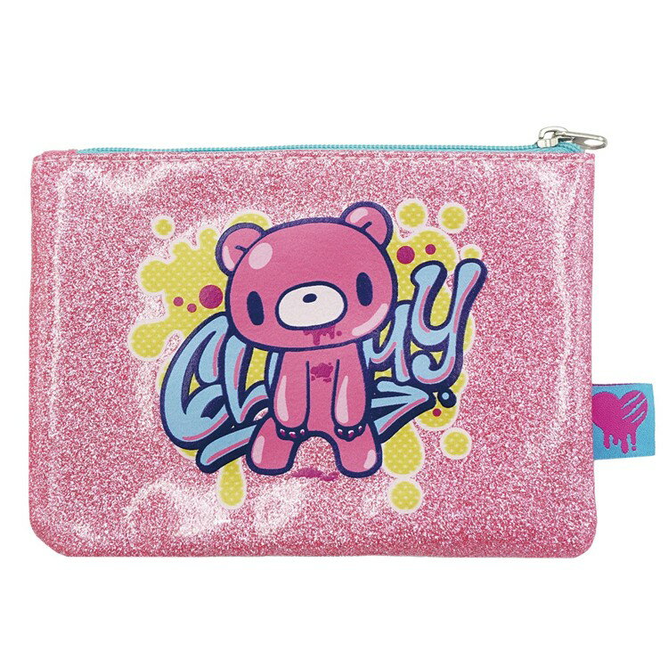 Other - グル〜ミ〜 8203-518 ラメフラットポーチ PINK GLOOMY いたずらぐまのグルーミー