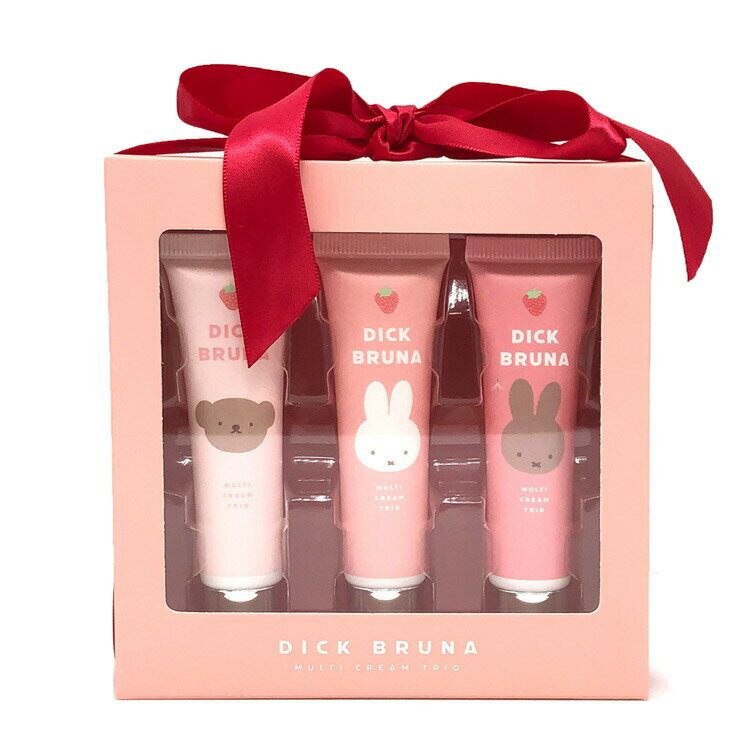 ミッフィー グッズ マルチクリームトリオ いちご ギフト 349955