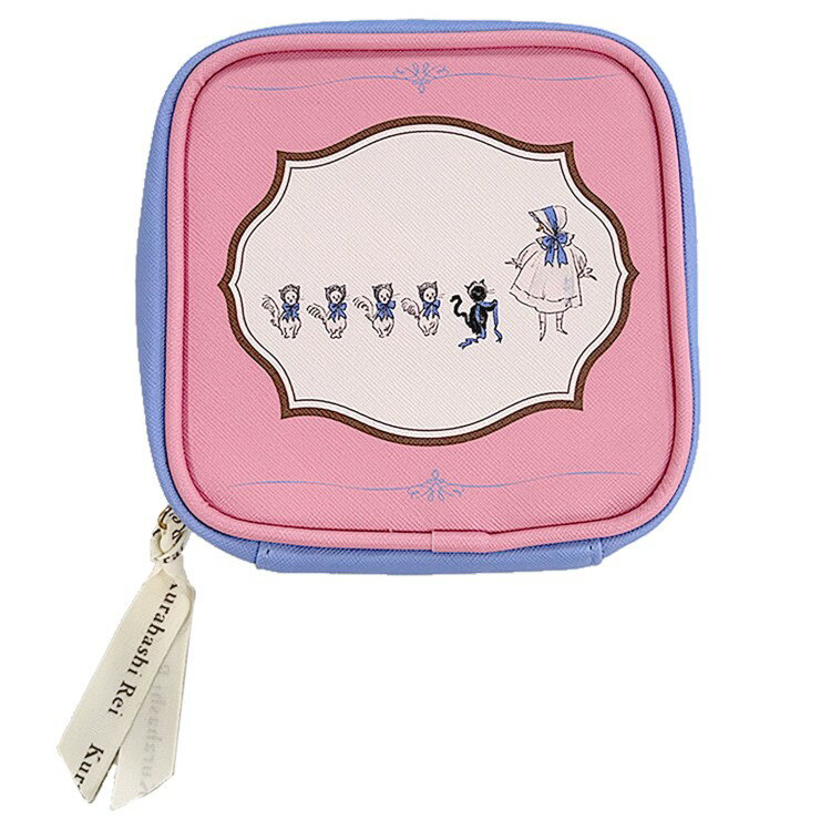 くらはしれい スクエアポーチ ピンク 995029