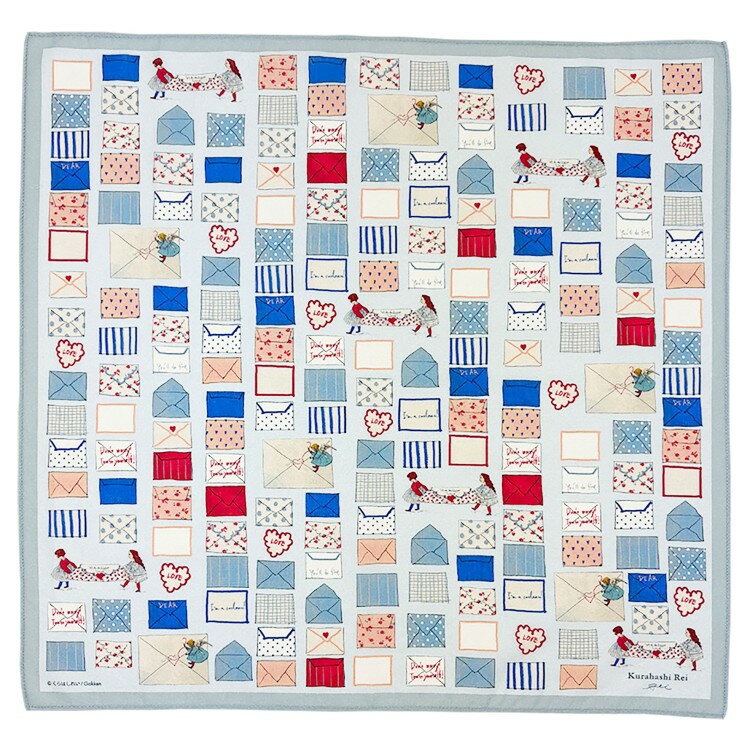 くらはしれい ハンカチ ブルー 995470