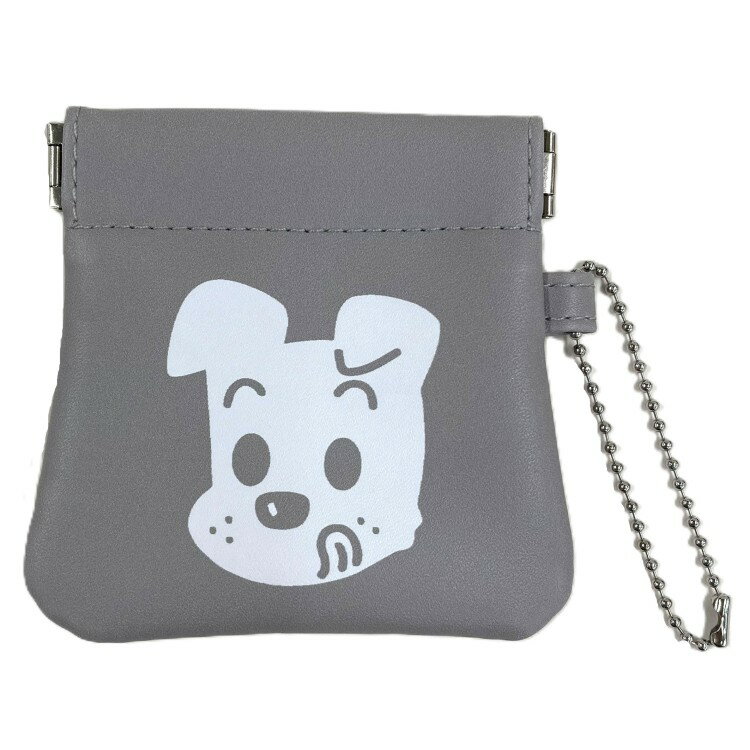 Rakuten - オサムグッズ 3244 バネポーチ ドッグ グレー OSAMU GOODS