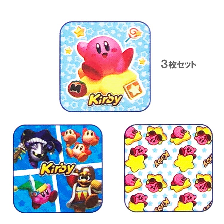星のカービィ ミニタオル 3枚セット 902380