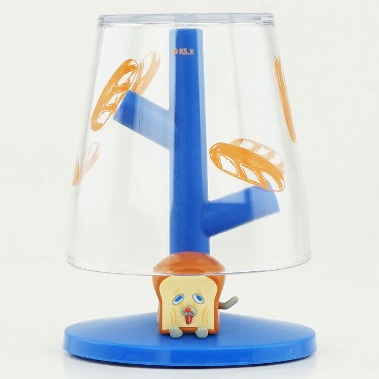 パンどろぼう グッズ ミニうがいコップ&スタンド ブルー 752049