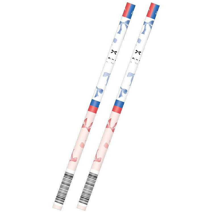 Rakuten - 2本セット blanoir マット軸 赤青鉛筆 丸 317260