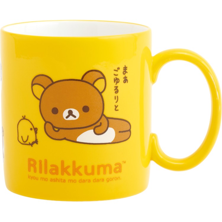 リラックマ マグカップ 陶器 レンジOK
