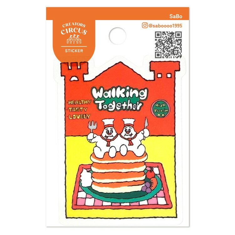 Rakuten - SaBo ステッカー Cooking Together クリエイターズサーカス 253760