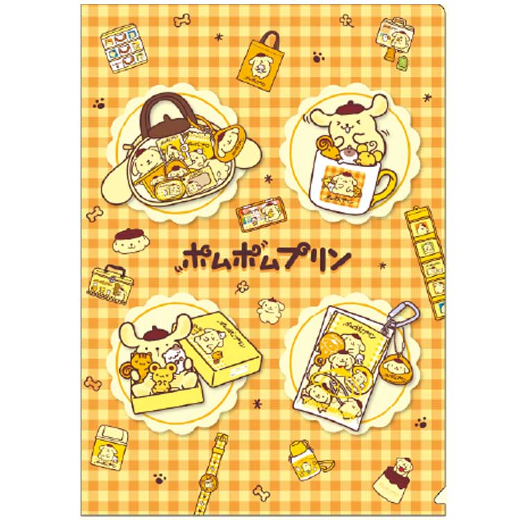 乐天商城 - ポムポムプリン A5 クリアファイル 646587