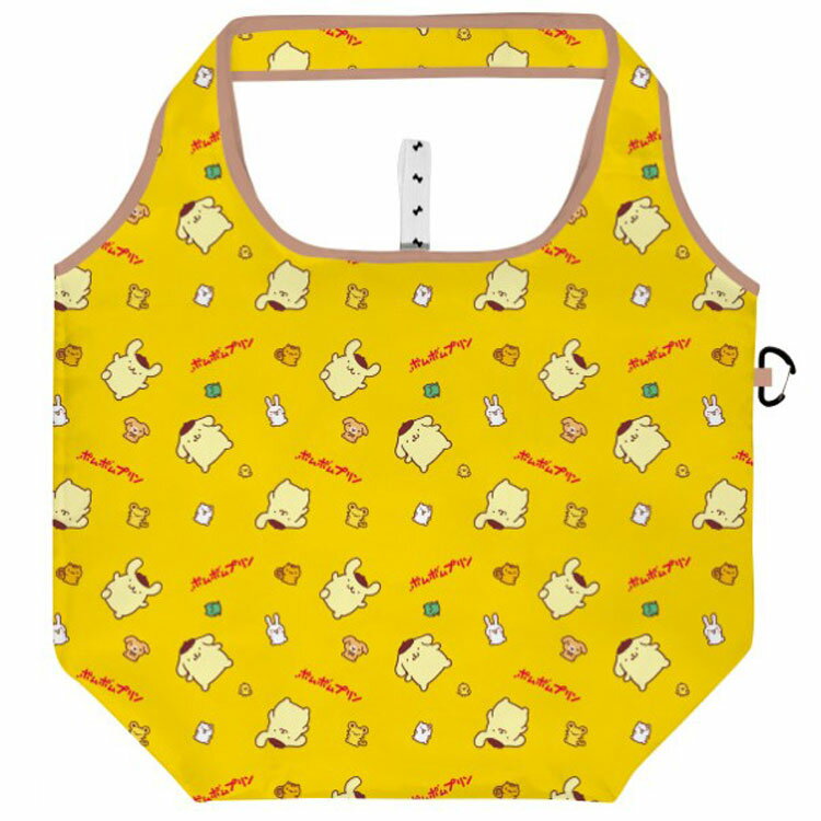 ポムポムプリン 保冷保温エコバッグ 折りたたみ コンパクト 621858