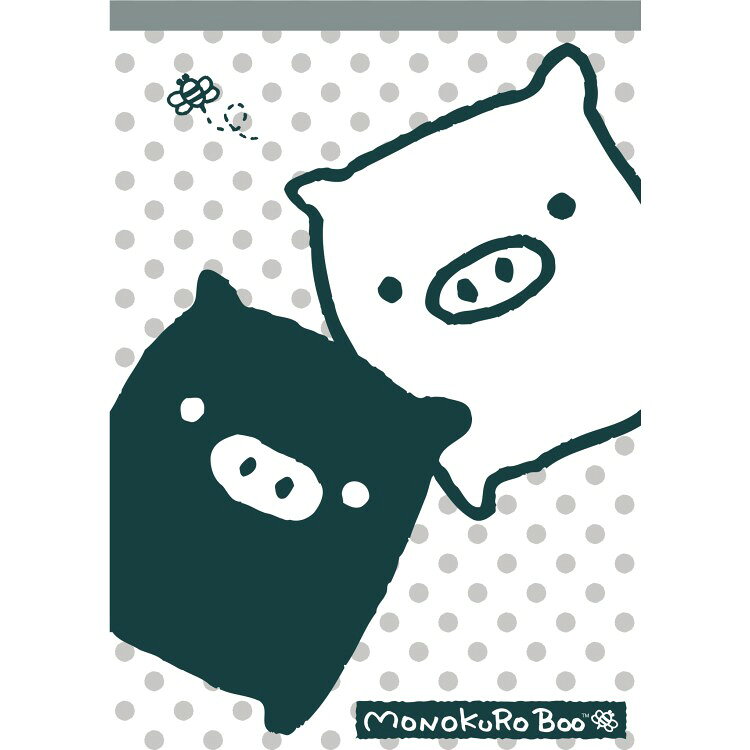 【3月中旬以降〜出荷】 モノクロブー メモパッド サンエックスユニバース キャラクターシリーズ メモ ...