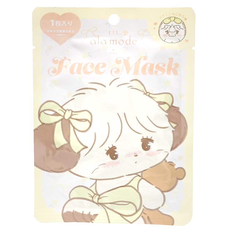Rakuten - mikko illustrations フェイスマスク スフレ イチジク果実エキス Lil ala mode 009598