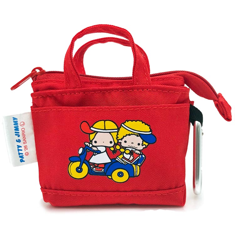 パティ&ジミー ミニトートキーケース レッド 643527