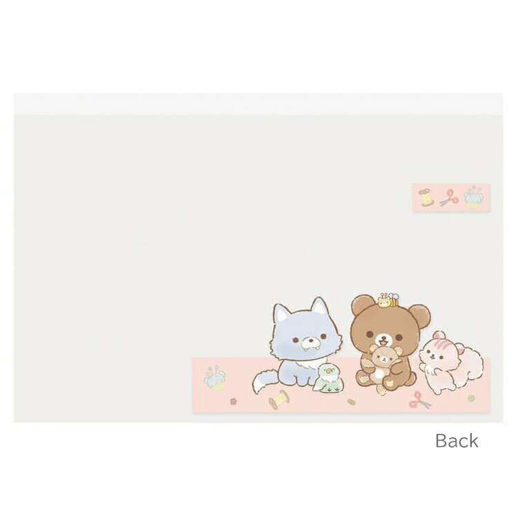 リラックマ マイナカードクリアケース D 081656