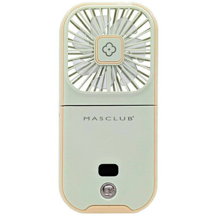 MASCLUB KSA-14 5WAYハンディファン アップルミント ハンディ扇風機 サマーアイテム