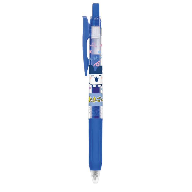 たまごっち グッズ ノック式ジェルボールペン 0.5mm サラサクリップ みみっち ブルー カラーペン SARASA 395201 anicharaya-10310549 ファンシーモンスター パッケージ画像