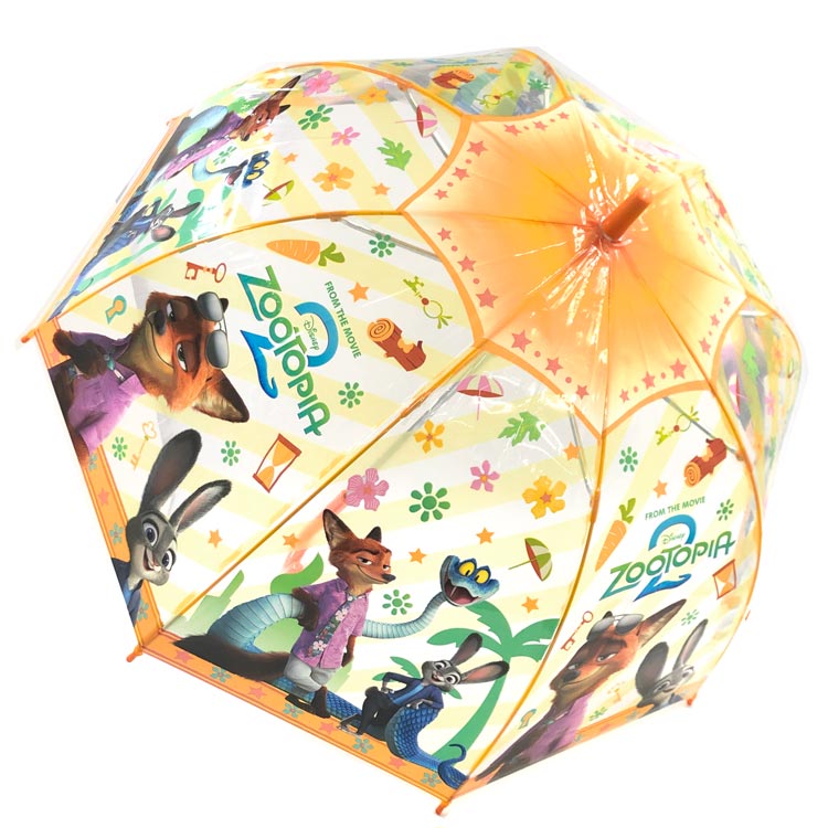 ズートピア2 子供ビニール傘 55cm 長傘 369771 【単品発送】【ラッピング不可】