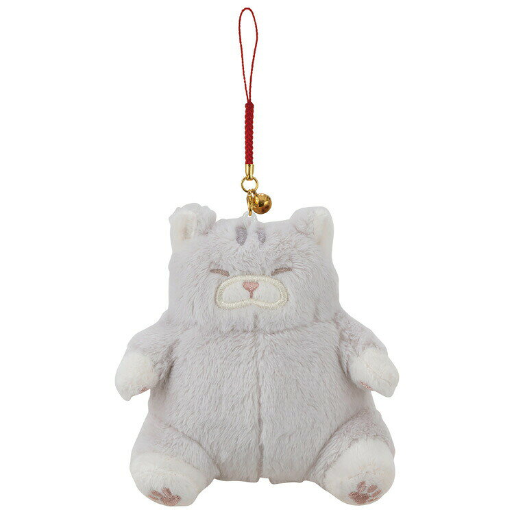 商品仕様かわいいってたくさん言われすぎて、幸せ太りしちゃった。癒しのコロコロ・ぽてぽてボディのねこちゃん♪持ち運びしやすい小さなねこ肯定感。御守りのような存在としていろんな場所に連れて歩けます。 【サイズ】約W7.5×D6×H9cm 【素材】側地・内生地：ポリエステル100% 【特長】手洗いOK！特記事項※画像はあくまでも商品イメージになります。実際の商品と色や仕様が異なる場合がありますので、予め御了承ください。 ※メーカー希望小売価格はメーカーカタログに基づいて掲載しています。