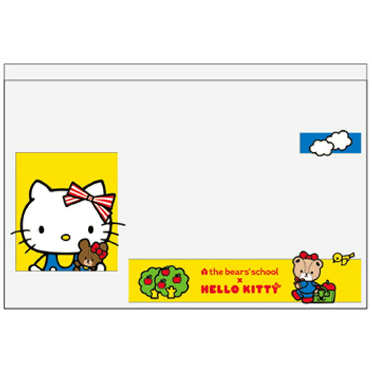くまのがっこう×ハローキティ マイナンバーカードケース 黄 812302