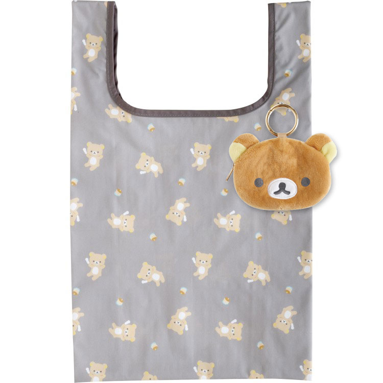 商品仕様思わず連れて歩きたくなる、ぬいぐるみポーチ付きのかわいいショッピングバッグです。 ポーチにバッグが収納できる優れもの！ 毎日使うショッピングバッグも、かわいく・楽しく・スマートに持ち運び出来ちゃいます♪ 【サイズ】 　本体：約400×260×90mm 　ポーチ：約90×125×20mm 【素材】ポリエステル 【仕様】カラビナ付収納ポーチ付 【生産国】中国 【特長】 　使わない時はバッグをぬいぐるみポーチに収納できるよ♪ 　ぬいぐるみポーチは便利なカラビナ付き☆特記事項※画像はあくまでも商品イメージになります。実際の商品と色や仕様が異なる場合がありますので、予め御了承ください。 ※メーカー希望小売価格はメーカーカタログに基づいて掲載しています。