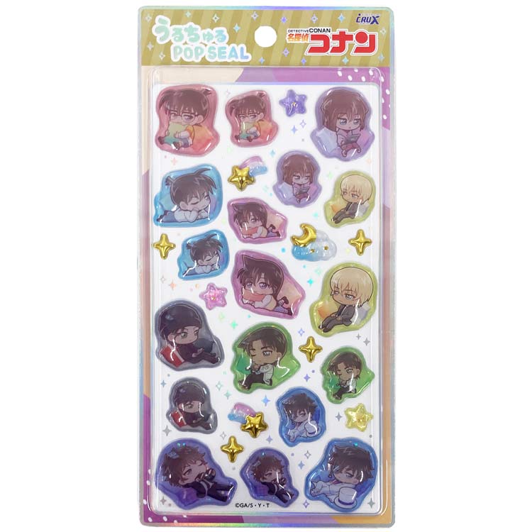 商品仕様クリア感がかわいいぷっくりシール★金箔押し加工でキラキラ感満載のステッカーです♪【サイズ】パッケージ：約H200×W95×D7mm【素材】PVC【原産国】中国特記事項※画像はあくまでも商品イメージになります。実際の商品と色や仕様が異なる場合がありますので、予め御了承ください。 ※メーカー希望小売価格はメーカーカタログに基づいて掲載しています。