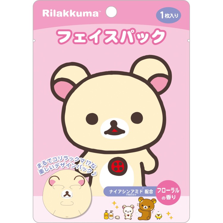 商品仕様あのキャラになりきれる!?楽しいフェイスパックです♪ 大好きなキャラクターと一緒にスキンケアを楽しもう！ 【サイズ】約直径210mm 【パッケージサイズ】約170×120mm 【内容】1枚入り 【素材】シート：不織布 【仕様】フローラルの香り付 【生産国】中国特記事項※画像はあくまでも商品イメージになります。実際の商品と色や仕様が異なる場合がありますので、予め御了承ください。 ※メーカー希望小売価格はメーカーカタログに基づいて掲載しています。