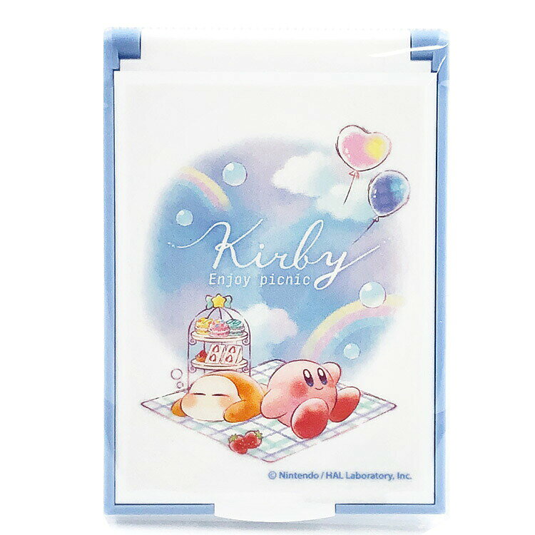 星のカービィ グッズ カードミラー S ENJOY PICNIC