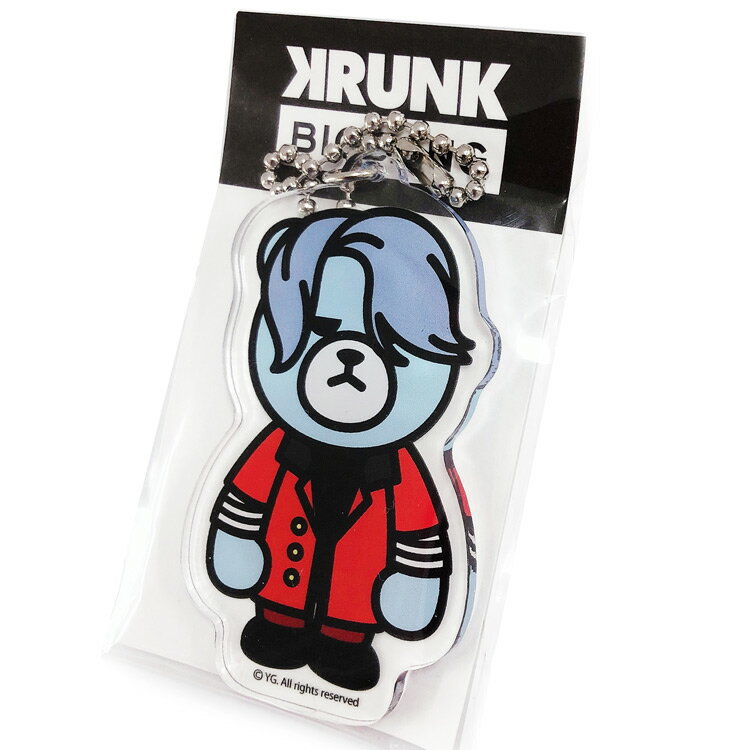 KRUNK×BIGBANG アクリルダイカットキーチェーン D−LITE FXXK IT 445461