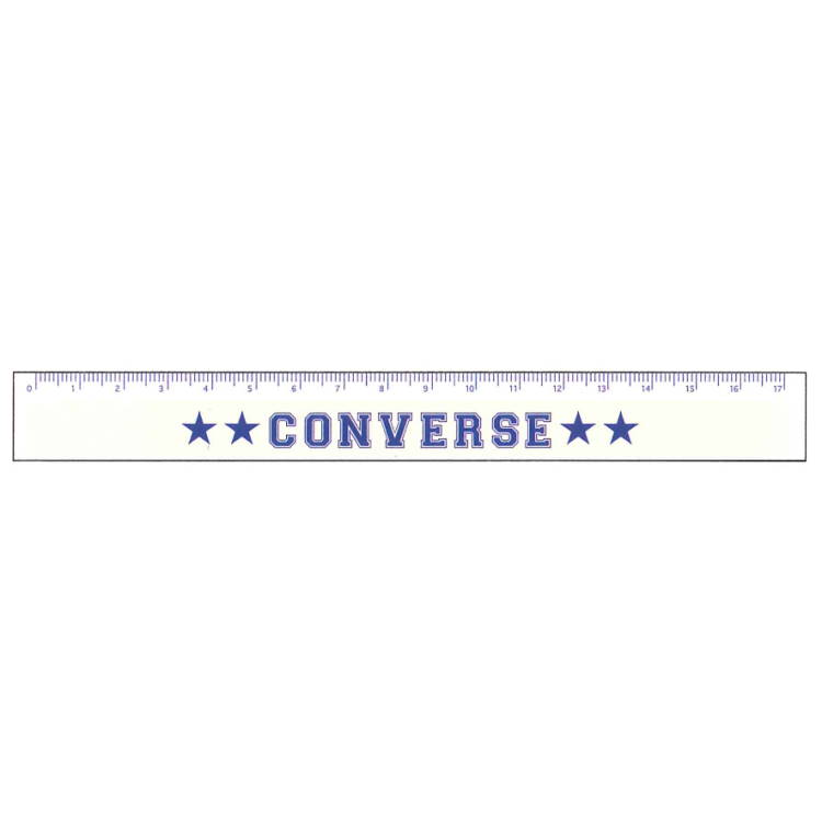 コンバース 定規 17cm ホワイト CONVERS