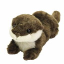 フラッフィーズ ぬいぐるみ S カワウソ ブラウン 044788