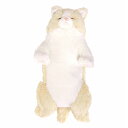 ひざねこ ぬいぐるみ すやすや クリーム 046478