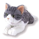ひざねこ ぬいぐるみ M サバシロ 047796