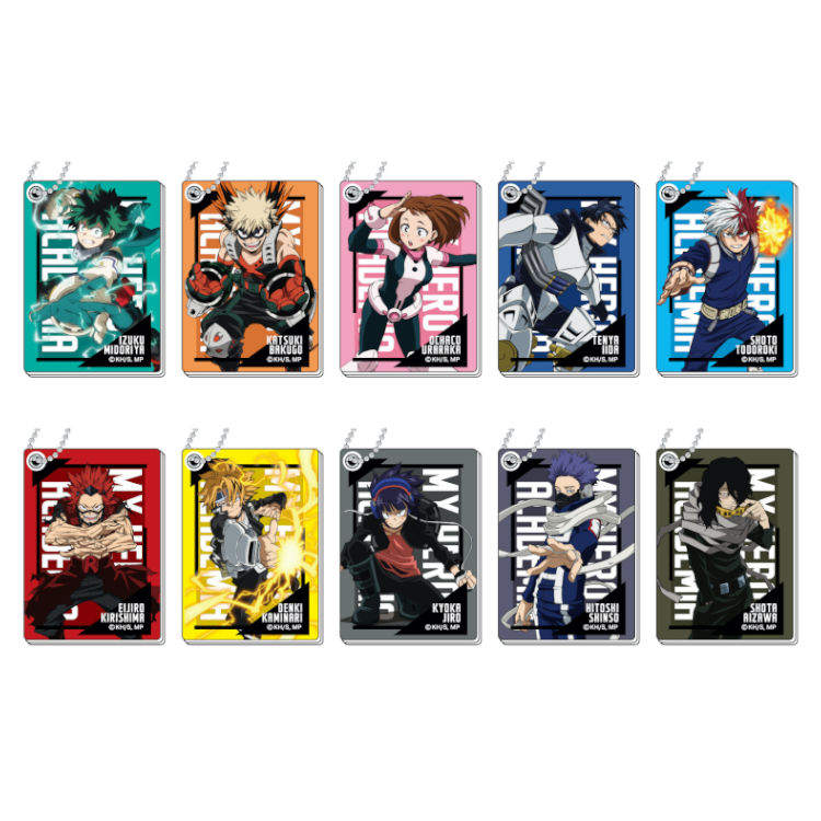【柄はおまかせ】 僕のヒーローアカデミア グッズ スライドミラー Vol.5