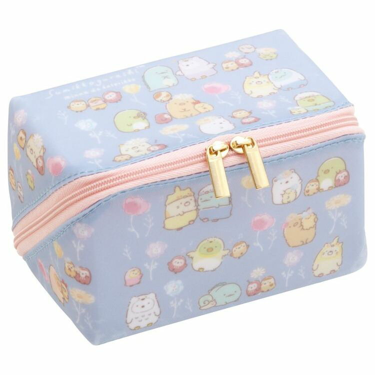 すみっコぐらし pacapo.マルチポーチ みんなでことりっコ