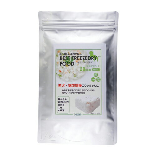 【ネコポス】 BEST FREEZEDRY FOOD ササミリゾット6個入 {617123}