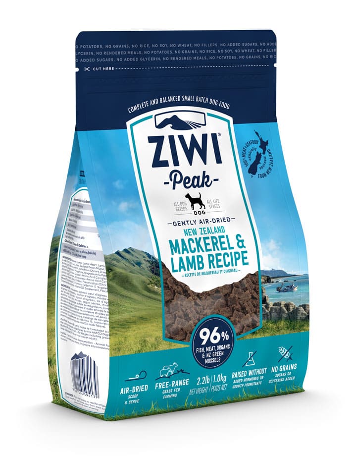  ジウィピーク エアドライ・ドッグフード マッカロー&ラム 1kg ZIWI(ジウィ) ZIWI-Peak- 正規品