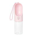 PETKIT ワンタッチ・ウォーターボトル300 300mL ピンク {761918}(4)