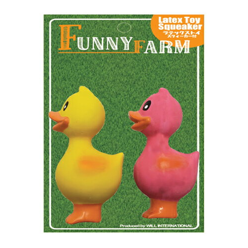 WILL DOG ラブリーダック 2pscセット レッド&イエロー 25g {765985} 送料込