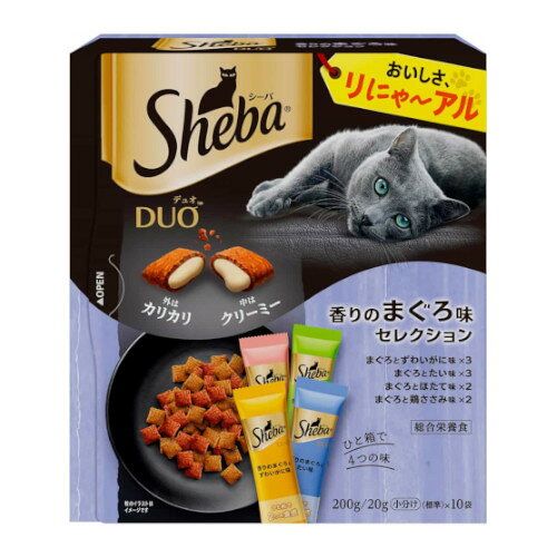 Rakuten - マースジャパンリミテッド シーバ デュオ 香りのまぐろ味セレクション 200g ×3個セット {989749} 送料込