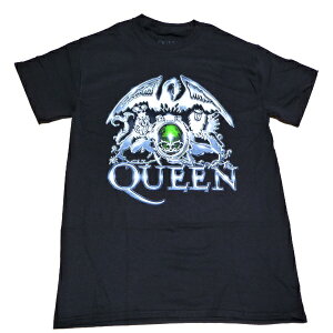 /QUEEN クイーンMETAL CREST オフィシャル バンドTシャツ / 2枚までメール便対応可 / あす対応