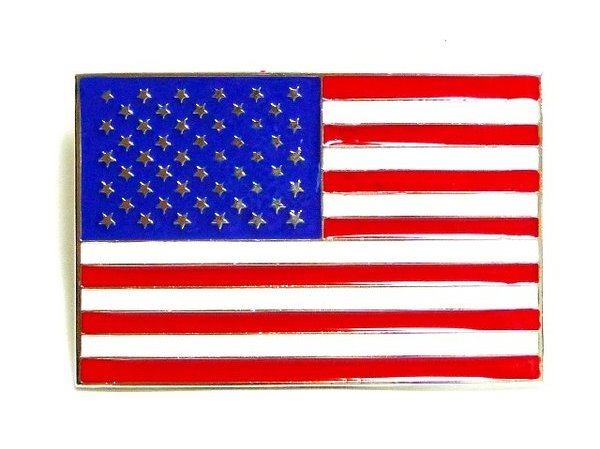 U.S.A.バックル America Flag Belt Buckle ベルトバックル