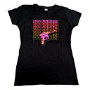 FOO FIGHTERS フーファイターズPINK GUN Babydoll オフィシャル レディース バンドTシャツ